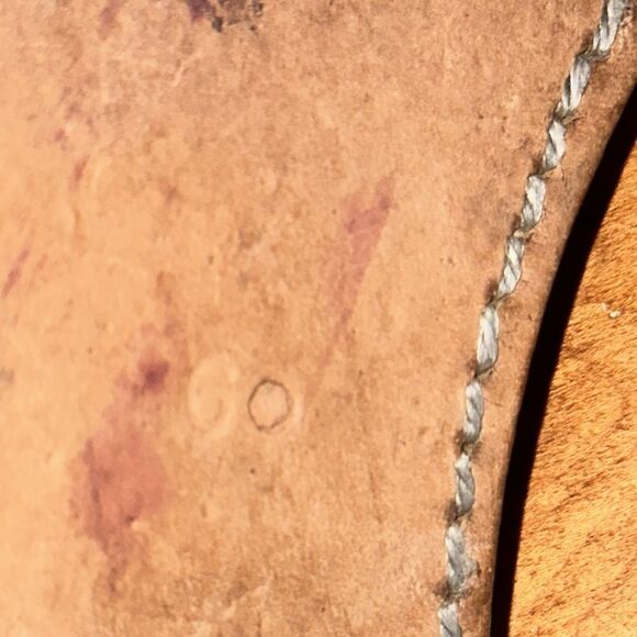 Palm Beach Turquoise Flip Flop Sandals Sz 6 - Picture 7 of 8